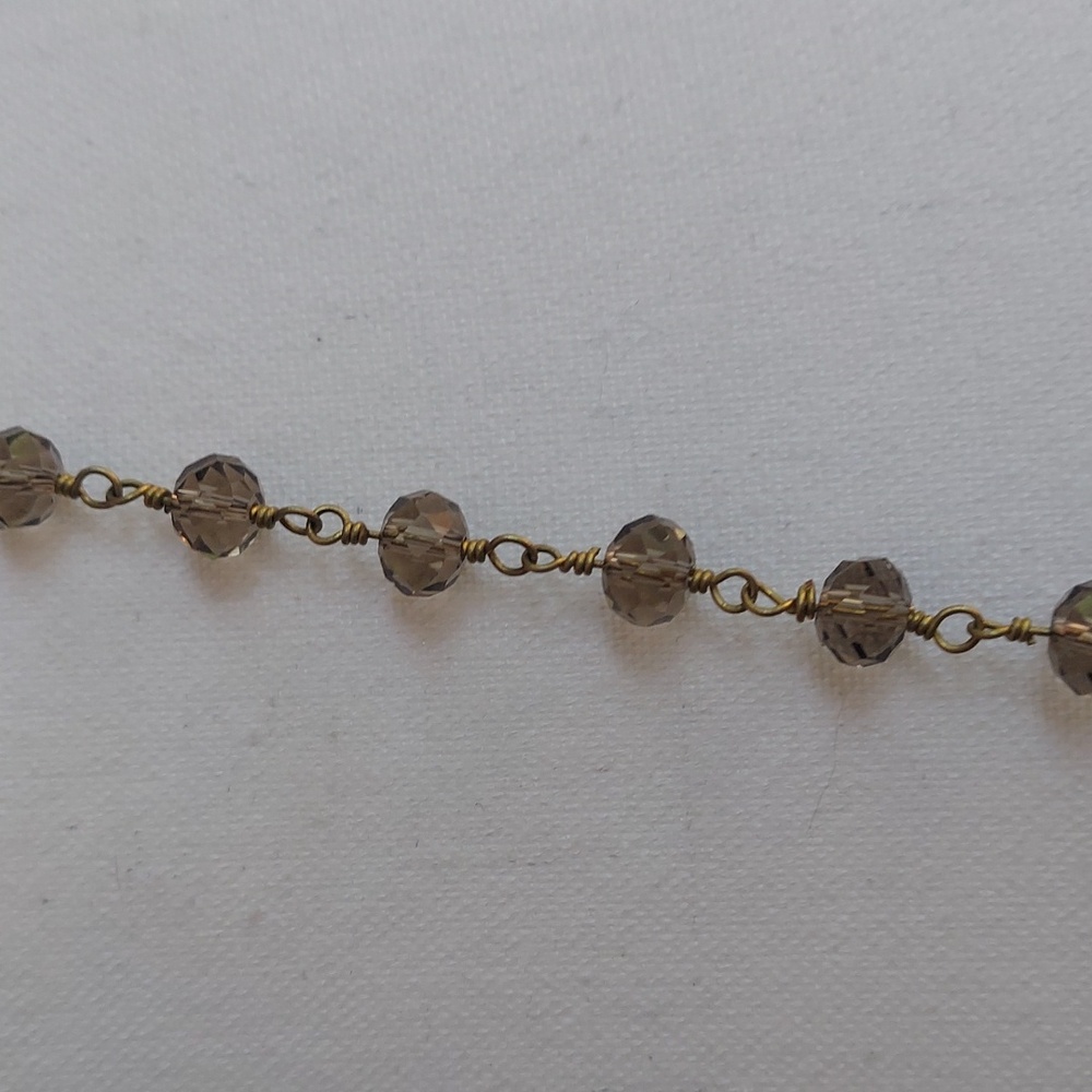 Gold Cross Pendant Necklace - Picture 4 of 4